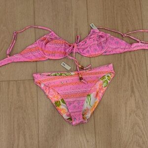 Maaji Pink Floral Bikini